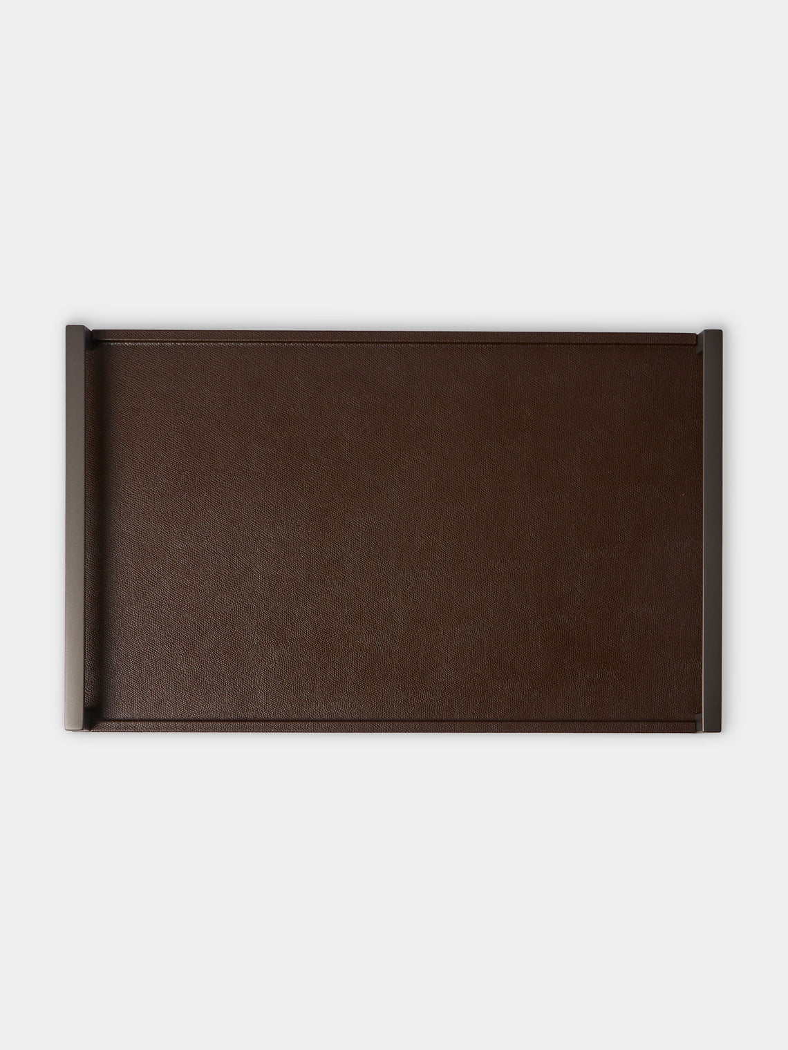 Pinetti - Giove Leather Tray (21in/53cm) - Navy - ABASK - 