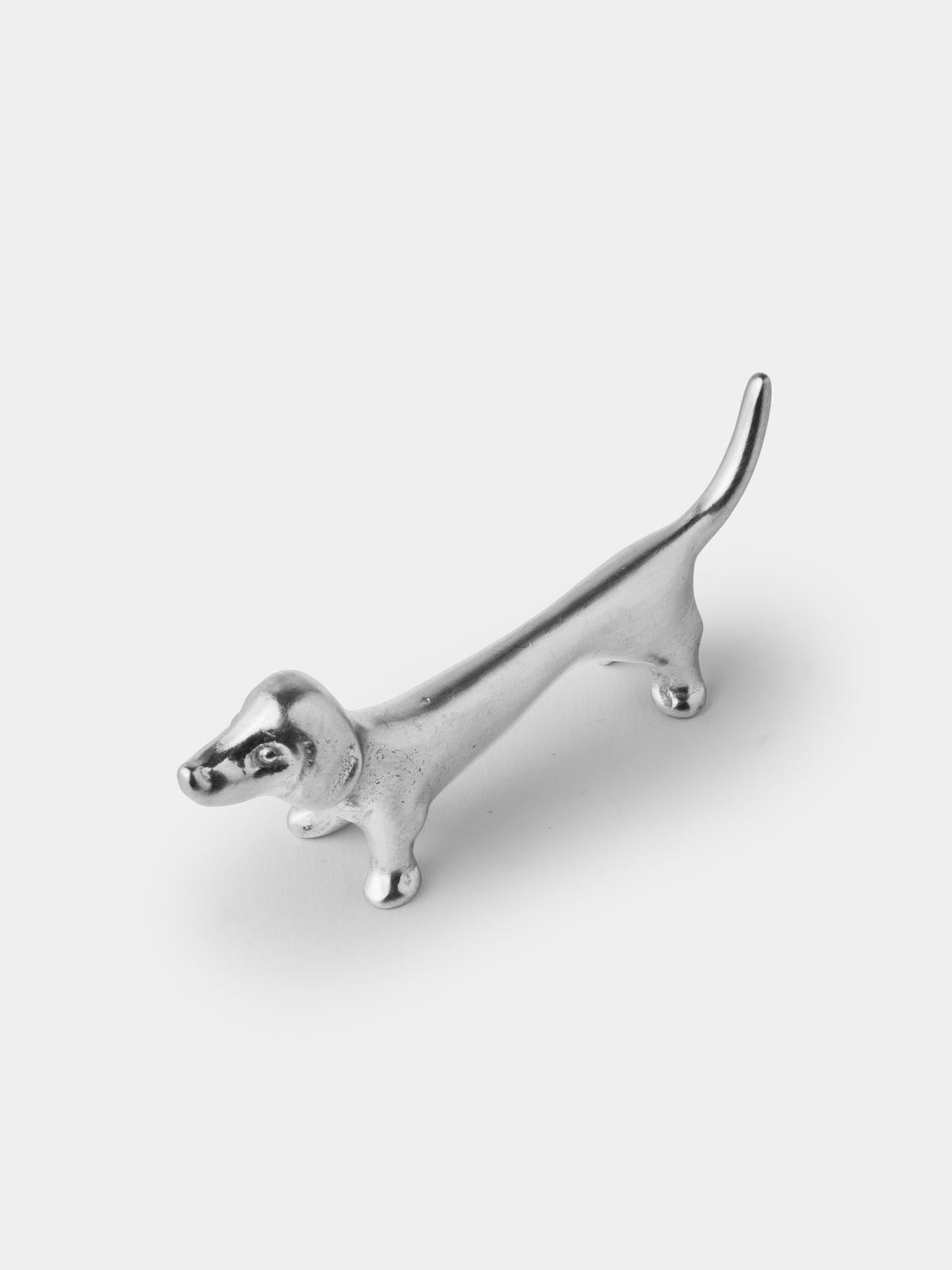 Cosi Tabellini - Animal Pewter Knife Rests (Set of 6) - Silver - ABASK