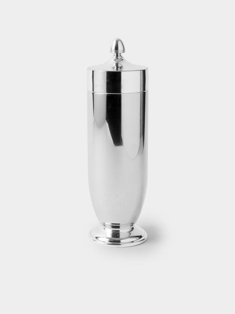 Antique and Vintage - 1940 Solid Silver Cocktail Shaker - Silver - ABASK - 
