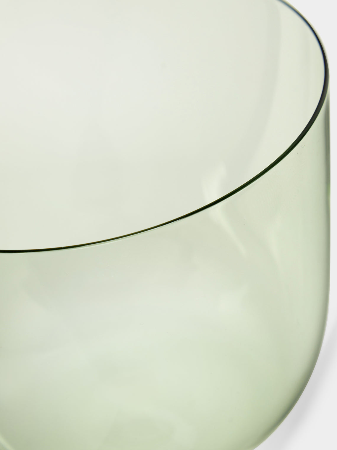 Lobmeyr - Alpha Hand-Blown Crystal Water Tumbler - Green - ABASK