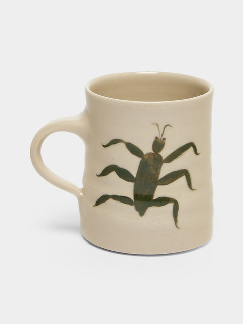 Liz Rowland - Bug Hand-Painted Ceramic Mug - Multiple - ABASK - 