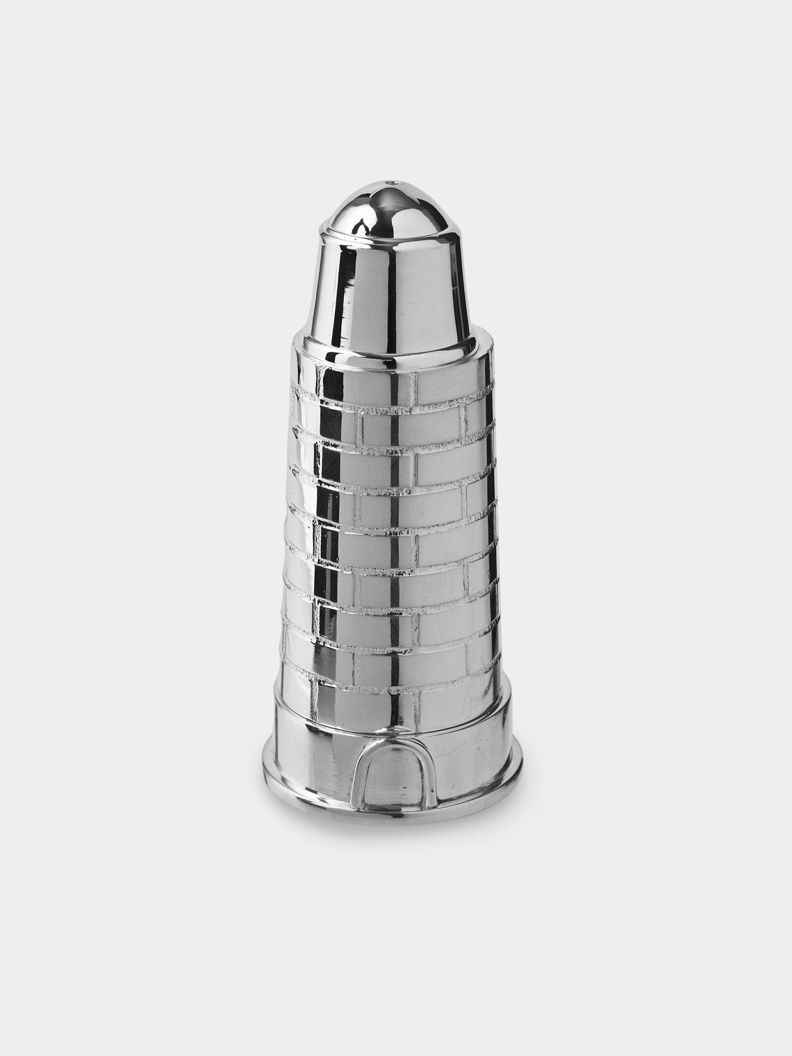 Au Bain Marie - Lighthouse Silver-Plated Salt and Pepper Shakers - Silver - ABASK
