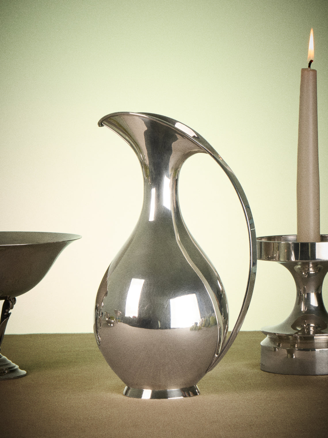 Antique and Vintage - Kay Fisker for Anton Michelsen Sterling Silver Jug - Silver - ABASK