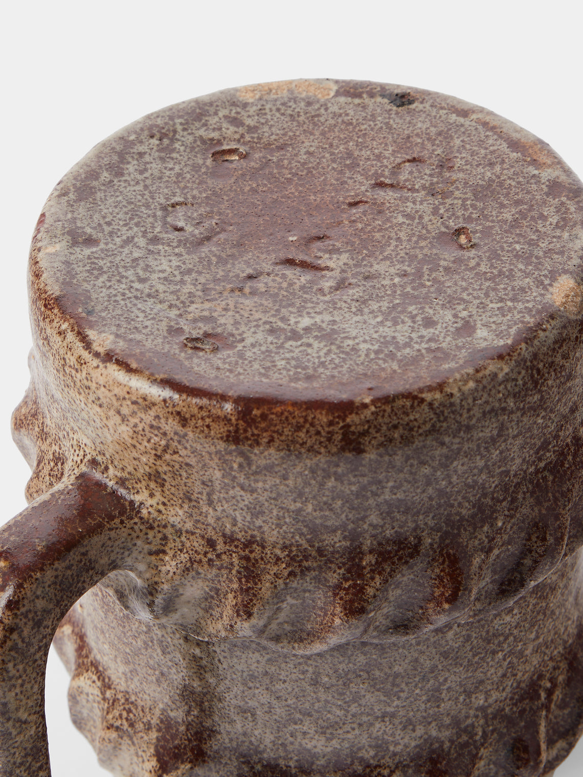 Antique and Vintage - 1950s Accolay Vase - Brown - ABASK