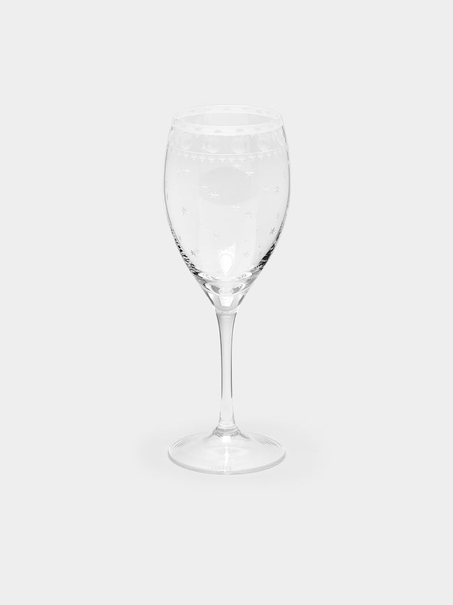 Artel - Hand-Engraved Crystal Wine Goblets (Set of 6) -  - ABASK - 