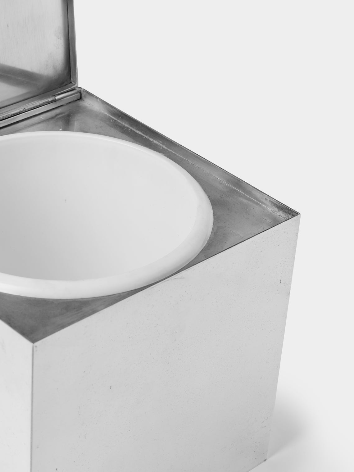Antique and Vintage - 1970s Florentine Silver-Plated Ice Bucket - Silver - ABASK