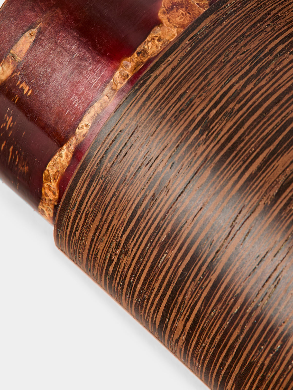 Denshiro - Signature Beeswax-Finish Cherry Bark Tea Canister - Brown - ABASK