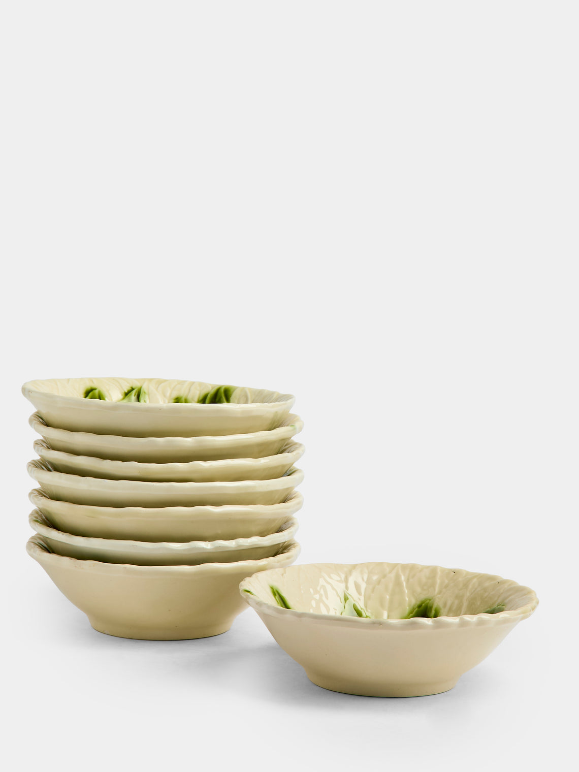 Antique and Vintage - Mid-Century Fruits Ceramic Bowls (Set of 8) - Multiple - ABASK