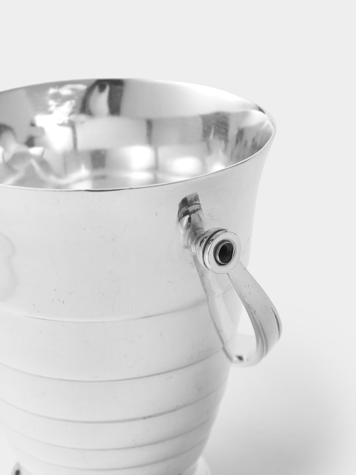 Antique and Vintage - 1960s Silver-Plated Ice Bucket - Silver - ABASK