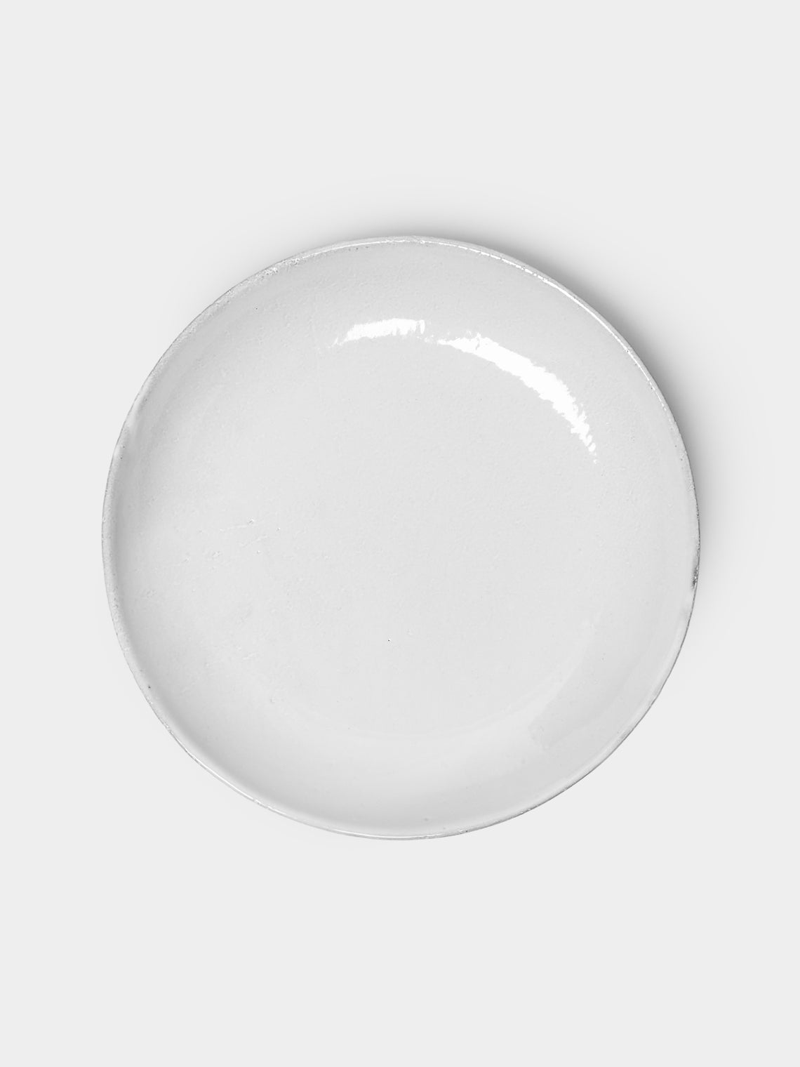 Astier de Villatte - Rien Hand-Glazed Ceramic Deep Plate – 7.5in/19cm (Set of 2) - White - ABASK - 