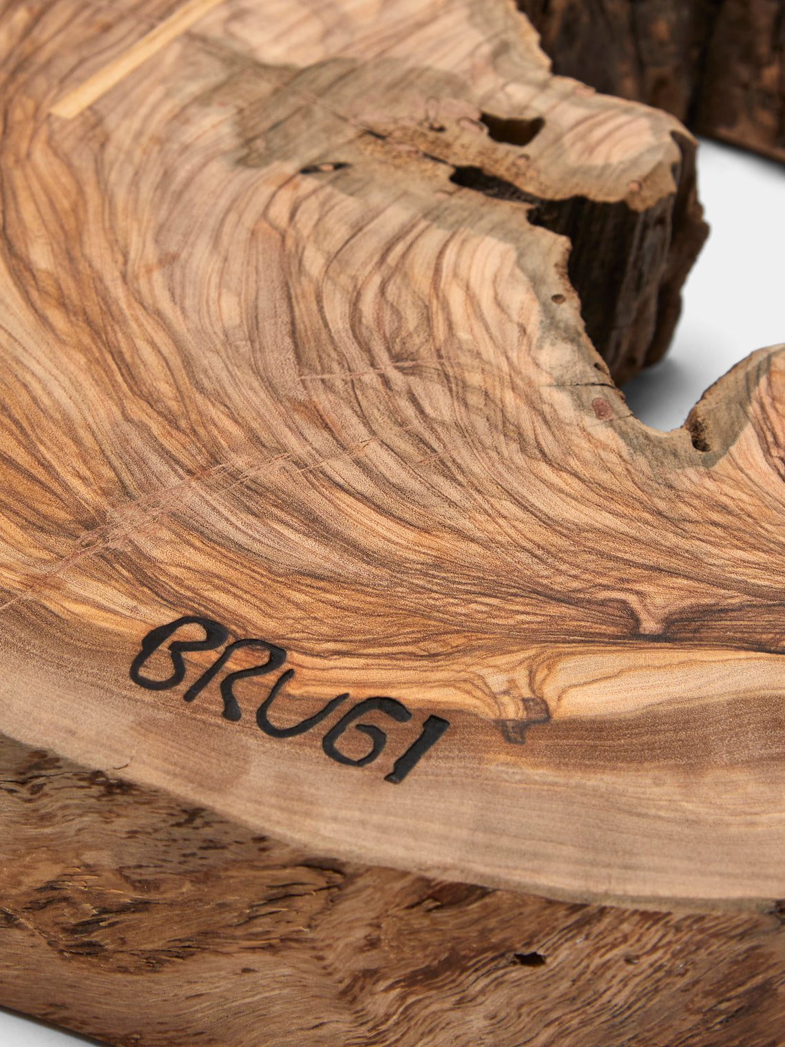 Art Brugi - Hand-Carved Olivewood Cheese Board - Brown - ABASK