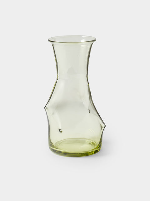 Nijima Glassworks - Hand-Blown Volcanic Glass Pitcher - Green - ABASK - 