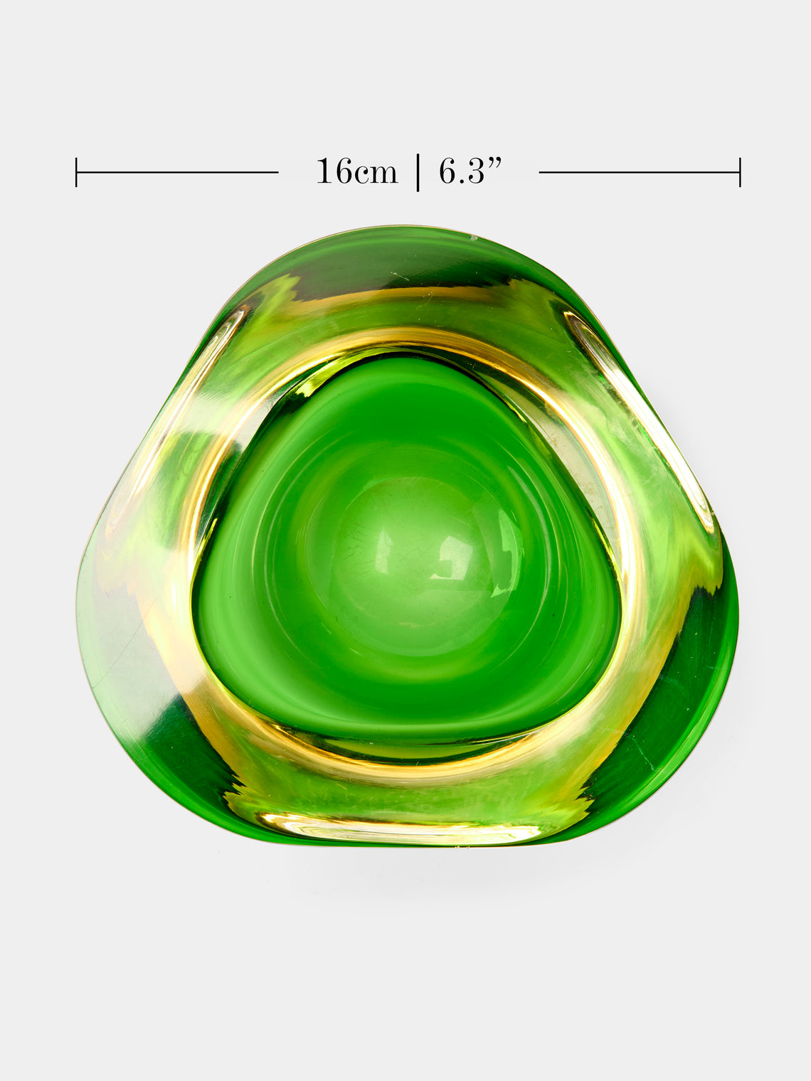 Antique and Vintage - Mid-Century Flavio Poli Murano Glass Ashtray -  - ABASK