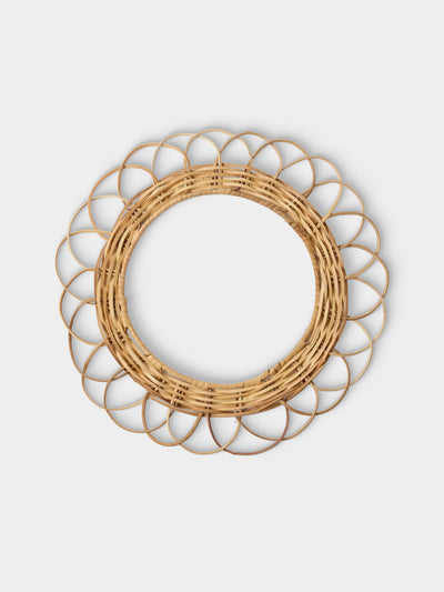 Artesanías del Atlántico - | Set of 4 | Bejuco Handwoven Palm Ring Placemats - Natural - ABASK - 