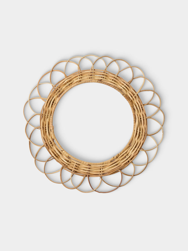 Artesanías del Atlántico - | Set of 4 | Bejuco Handwoven Palm Ring Placemats - Natural - ABASK - 