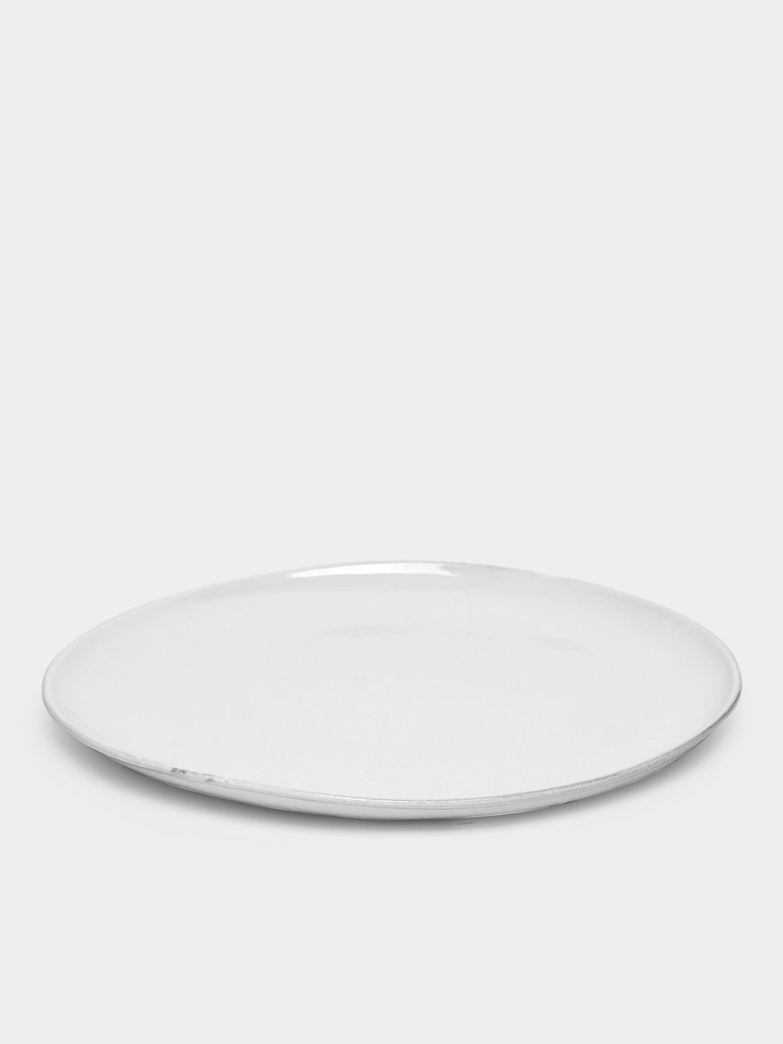 Astier de Villatte - Rien Hand-Glazed Ceramic Large Plate (Set of 2) - White - ABASK