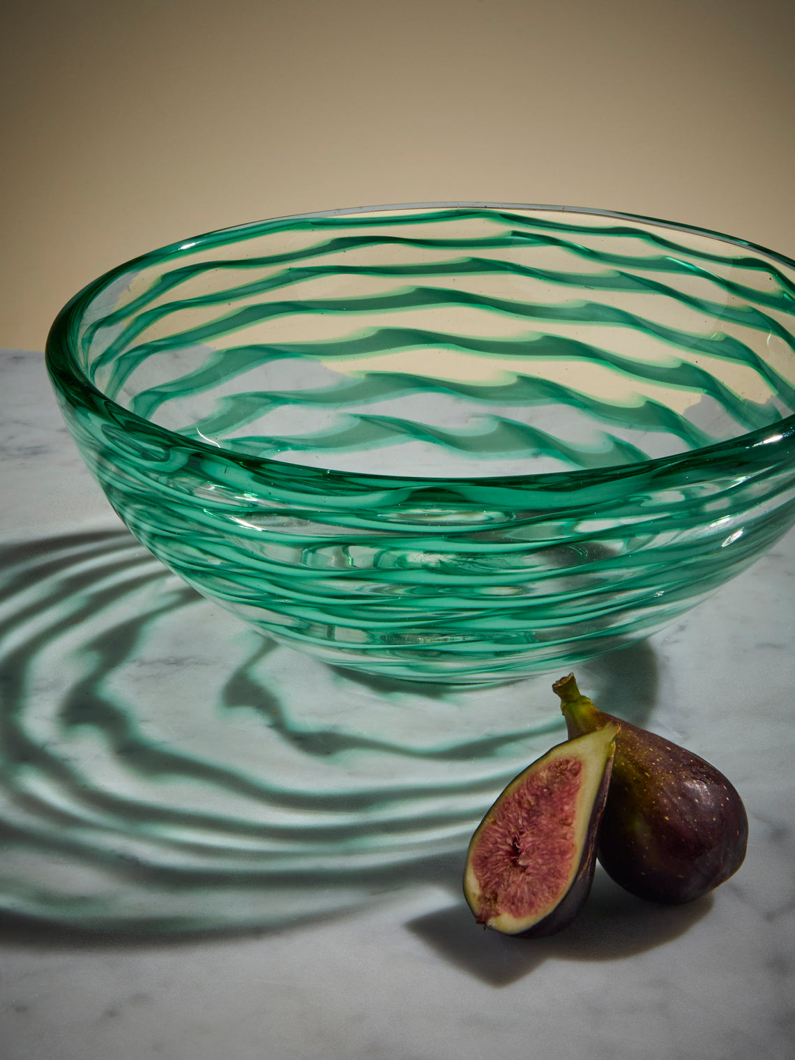 Antique and Vintage - 1930s Carlo Scarpa for Venini Bowl - Green - ABASK