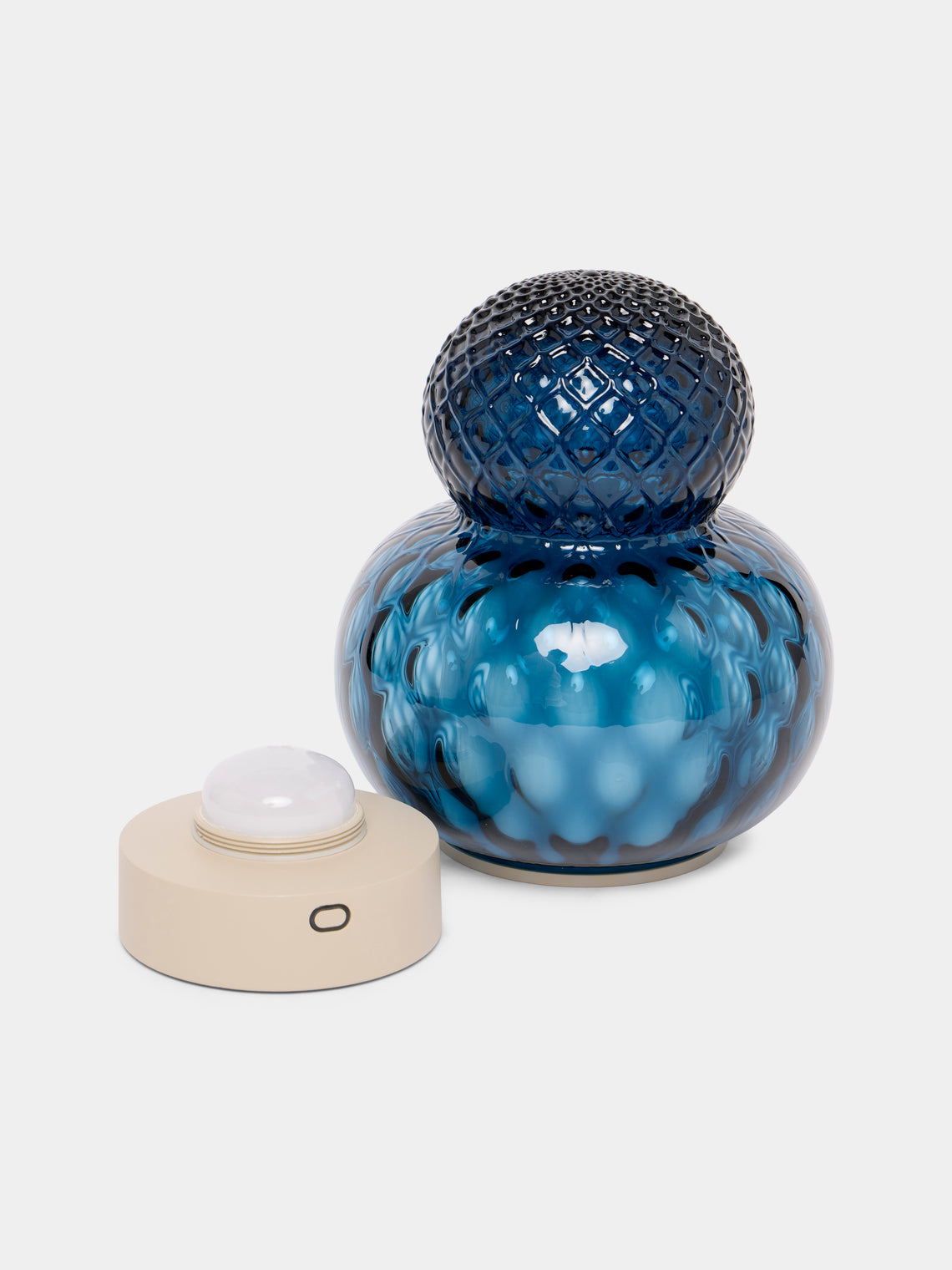 NasonMoretti - Bibendum Table Lamp - Blue - ABASK