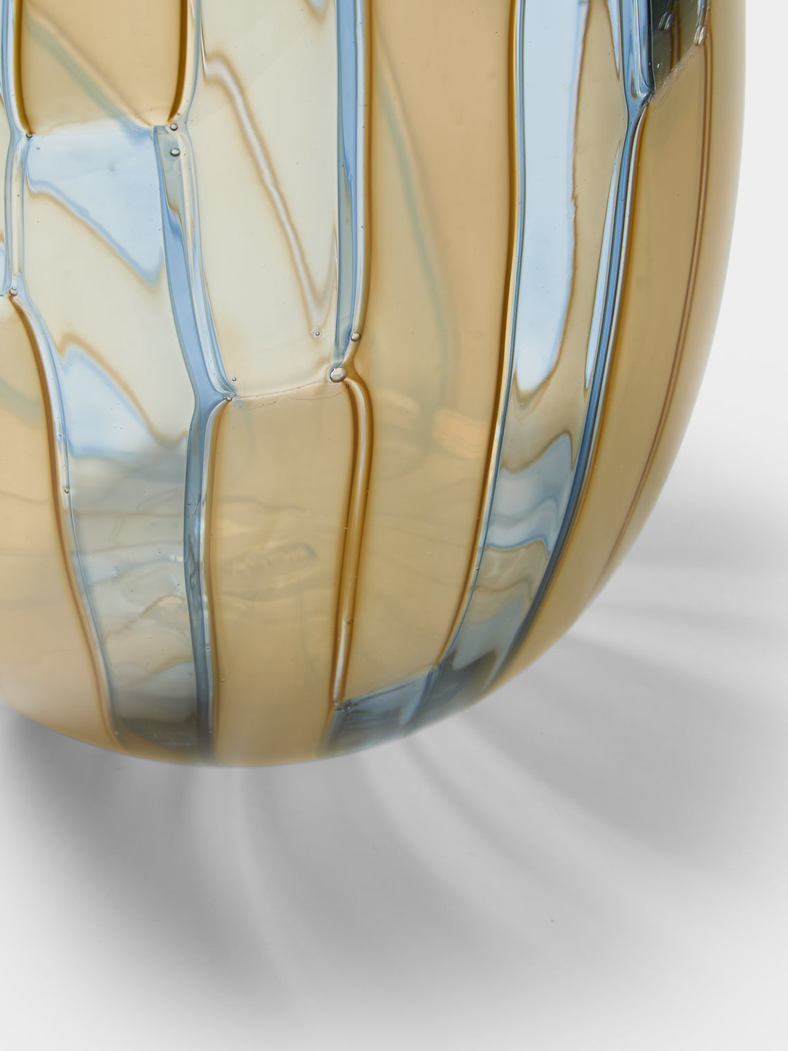 Moonarij - Tetris Hand-Blown Glass Vase (13.5in/35cm) - Multiple - ABASK