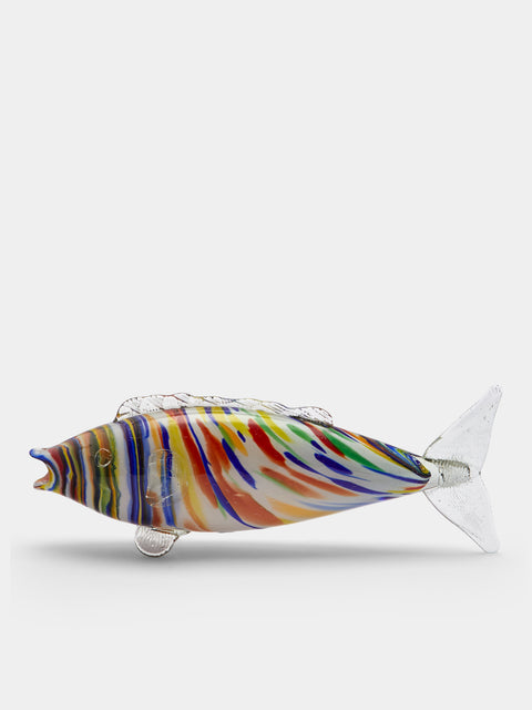 Antique and Vintage - Mid-Century Glass Fish Sculpture - Multiple - ABASK - 