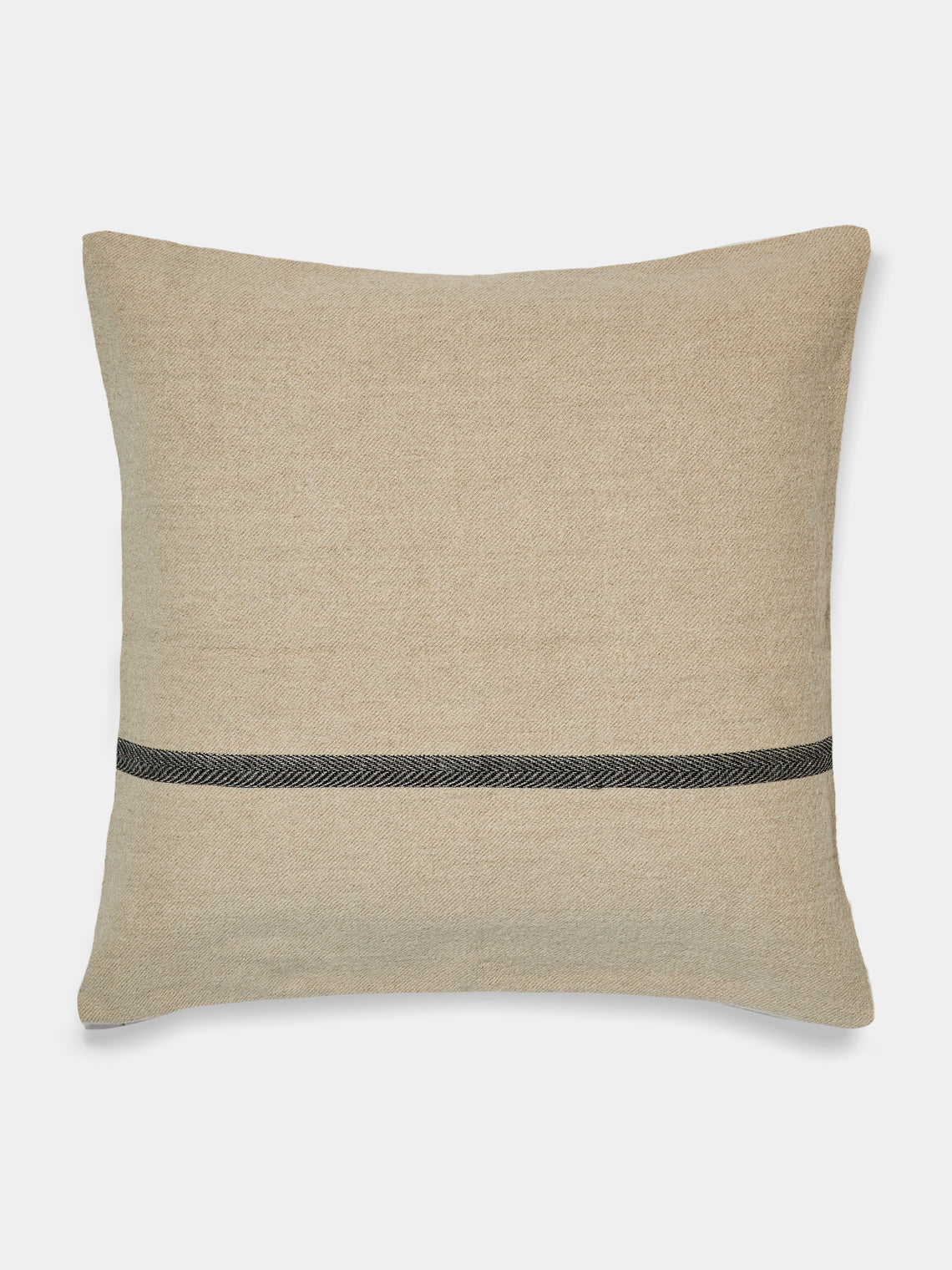 Libeco - Vourkari Belgian Linen Cushion (25in/63cm) - Natural - ABASK