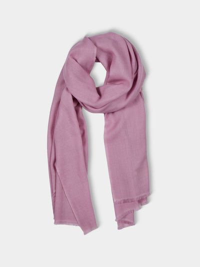 Denis Colomb - Kiri Cashmere Scarf (78.5in/2m) - Light Pink - ABASK - 