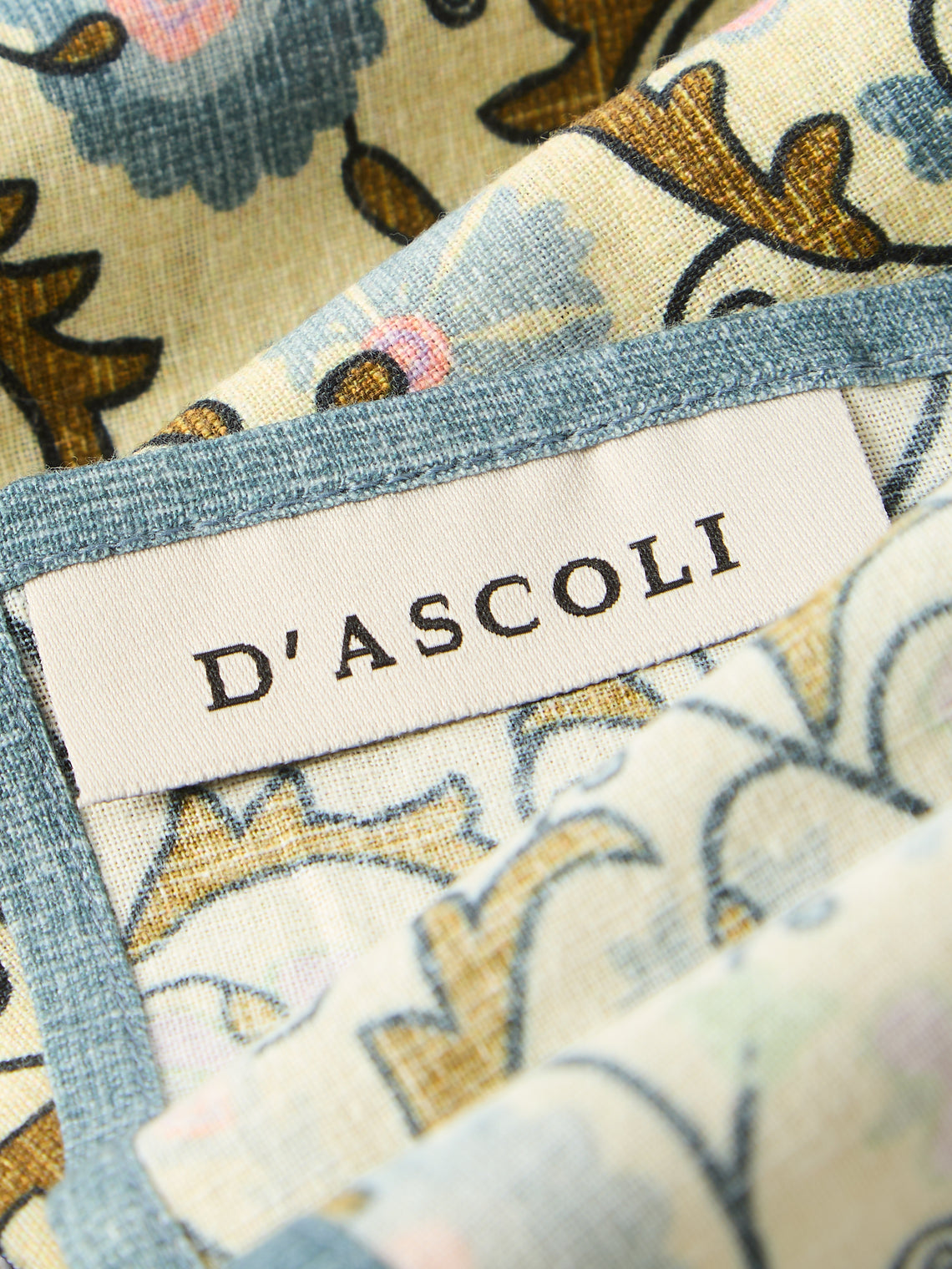 D'Ascoli - | Set of 4 | Juniper Printed Cotton Napkins - Multiple - ABASK
