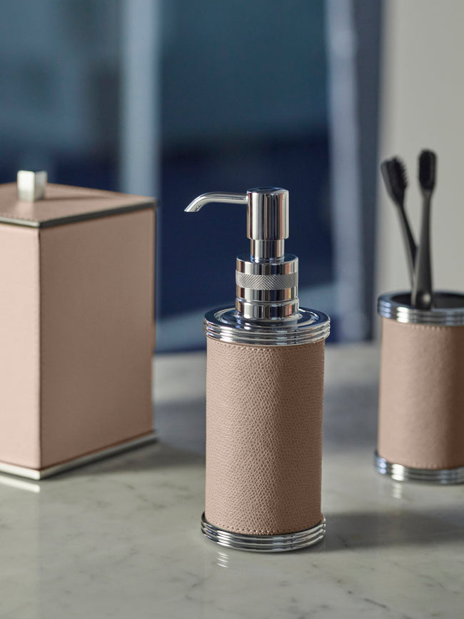 Giobagnara - Amalfi Leather Collection - Taupe - ABASK