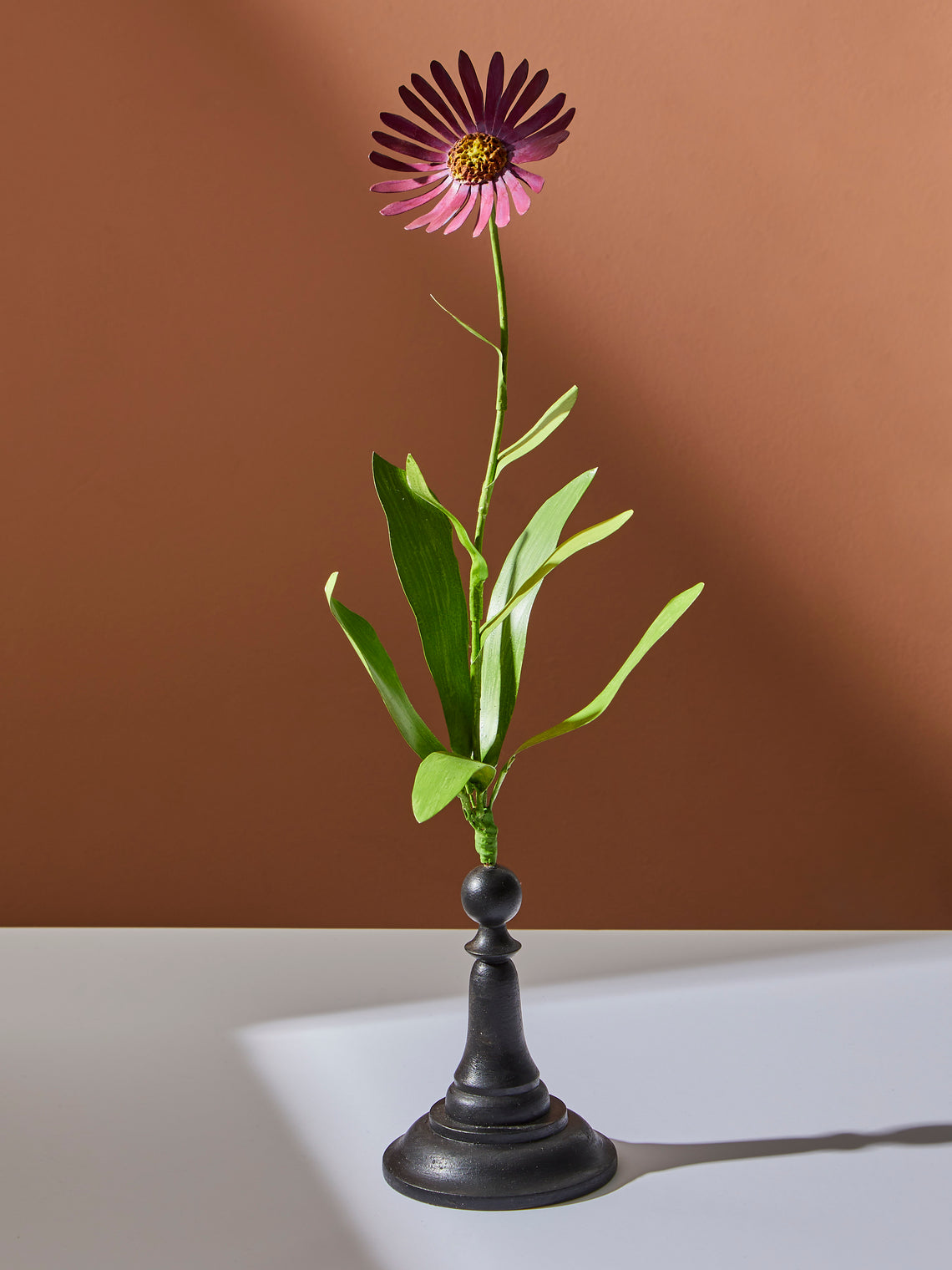 Erbavoglio Milano - Hand-Painted Copper Ornamental Flower - Pink - ABASK