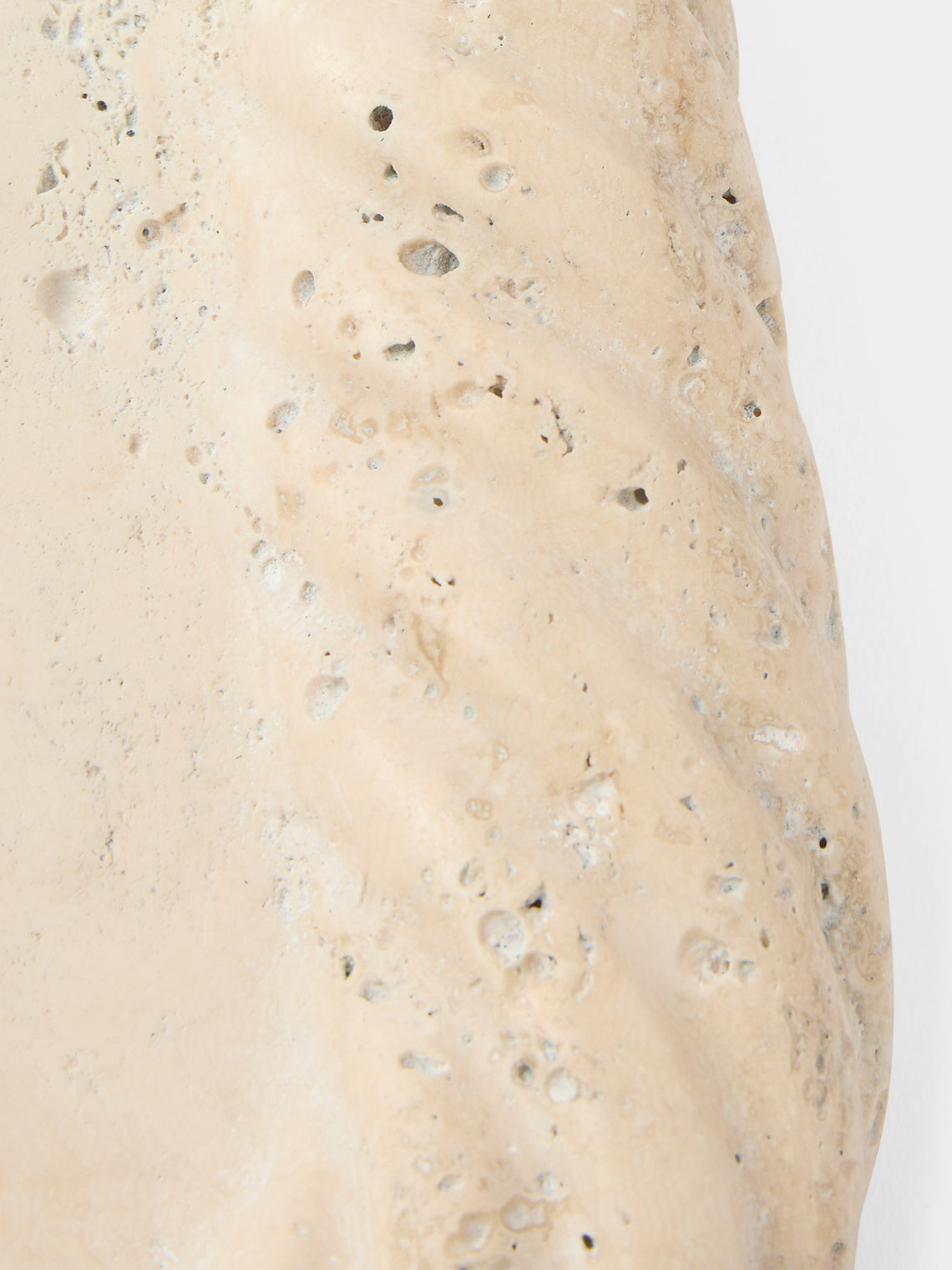 Anastasio Home - Hannah Catch Marble Dish - Beige - ABASK