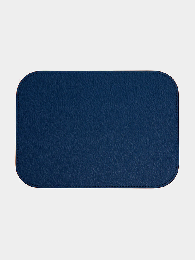 Giobagnara - Polo Leather Mouse Pad - Blue - ABASK