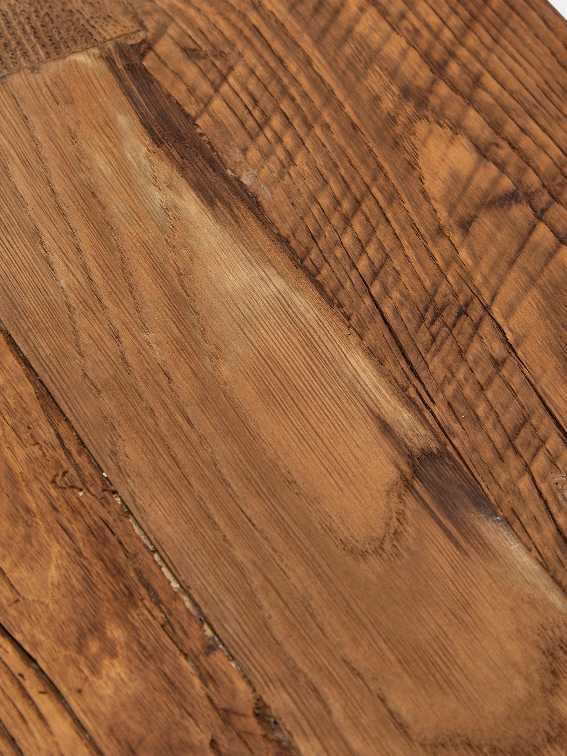 Art Brugi - Hand-Carved Antique Oak and Chestnut Serving Board - Brown - ABASK