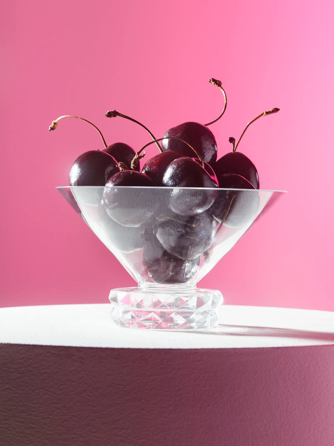 Antique and Vintage - 1930s Saint Louis Diamonds Crystal Dessert Coupes (Set of 6) -  - ABASK