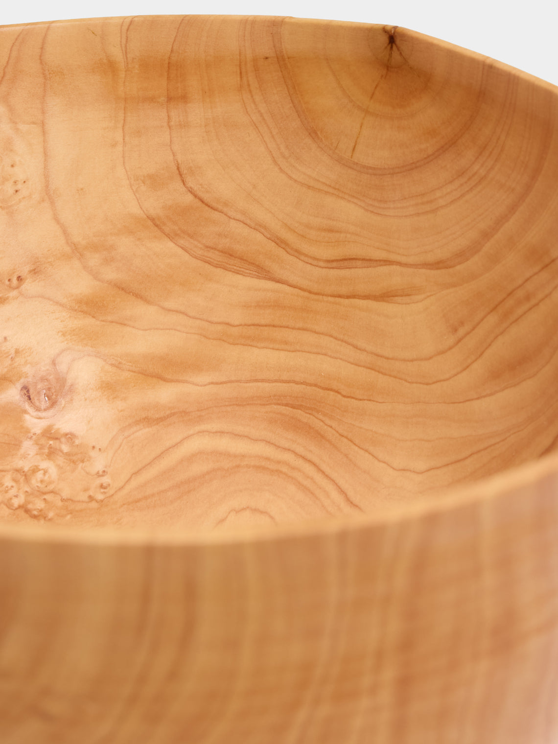Thursday Furniture - Hand-Turned Japanese Holly Bowl - Natural - ABASK