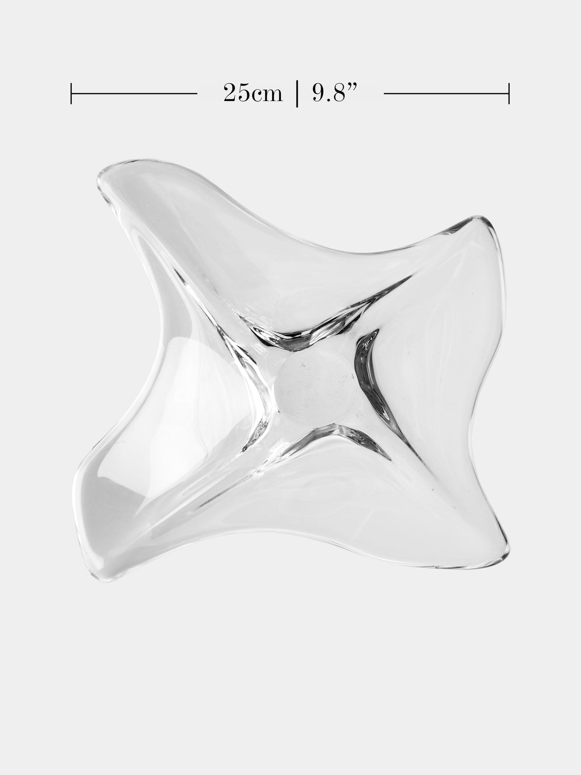 Antique and Vintage - Early-20th-Century Daum Crystal Bowl - Clear - ABASK