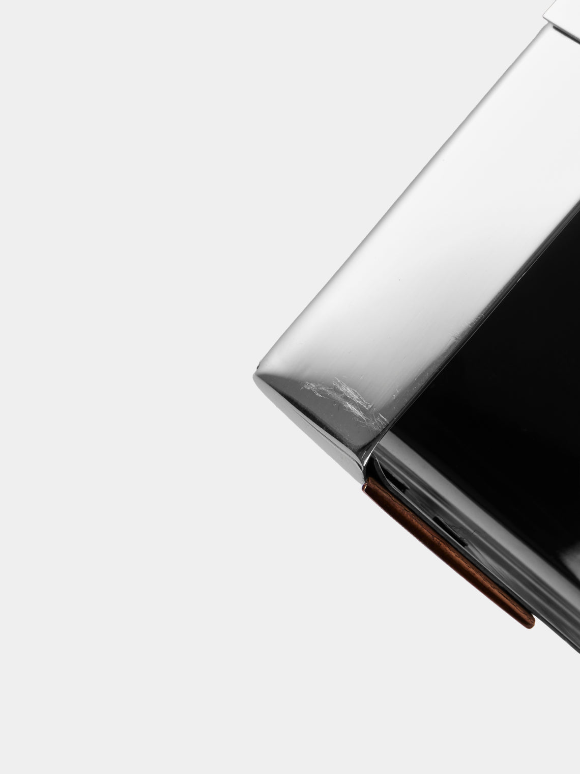 San Lorenzo - 1972 Afra and Tobia Scarpa Sterling Silver Rectangular Box - Silver - ABASK