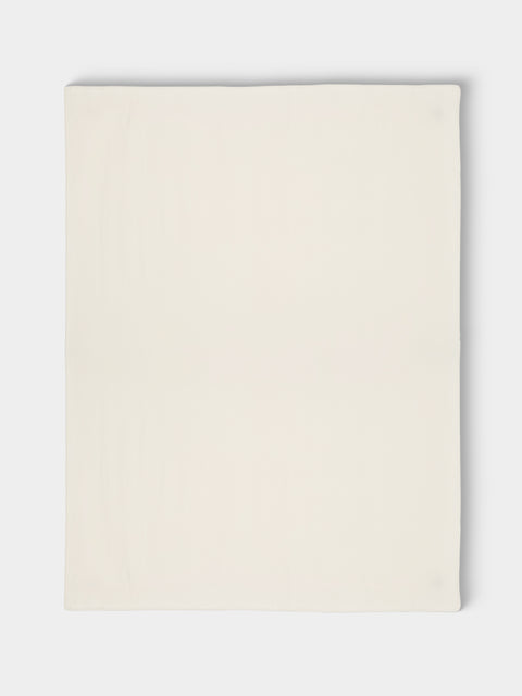 Denis Colomb - Cashmere Travel Blanket (78.5in/2m) - White - ABASK