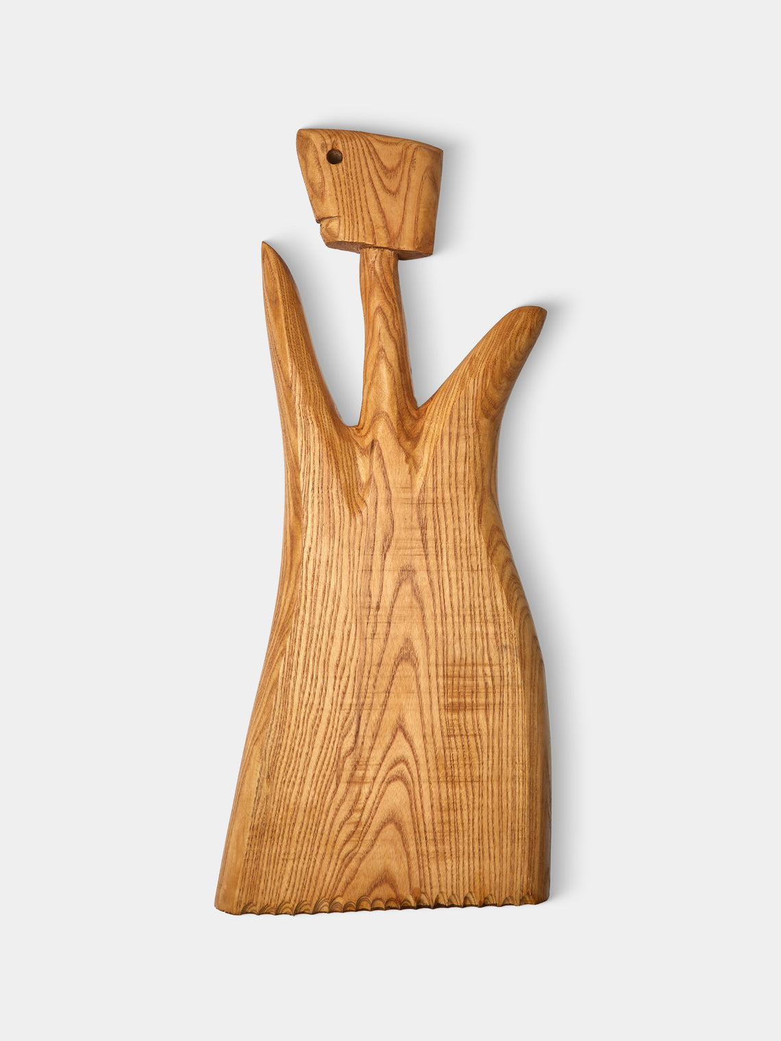 Eliot Daguet - Hand-Carved Ash Serving Board - Natural - ABASK
