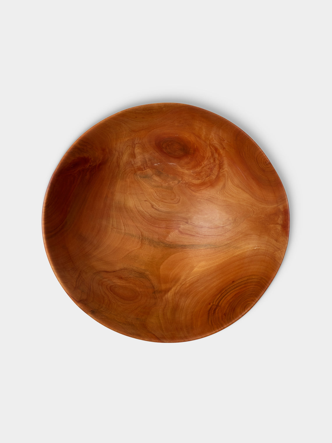 Thursday Furniture - Hand-Turned Cherry Bowl - Brown - ABASK