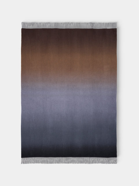 Begg x Co - Nuance Ombré Cashmere Throw (72in/1.8m) - Multiple - ABASK - 