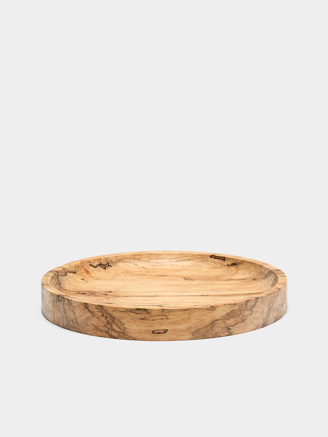 Bird & Branch - Fairlight Hand-Turned Spalted Beech Extra Large Platter - Natural - ABASK - 