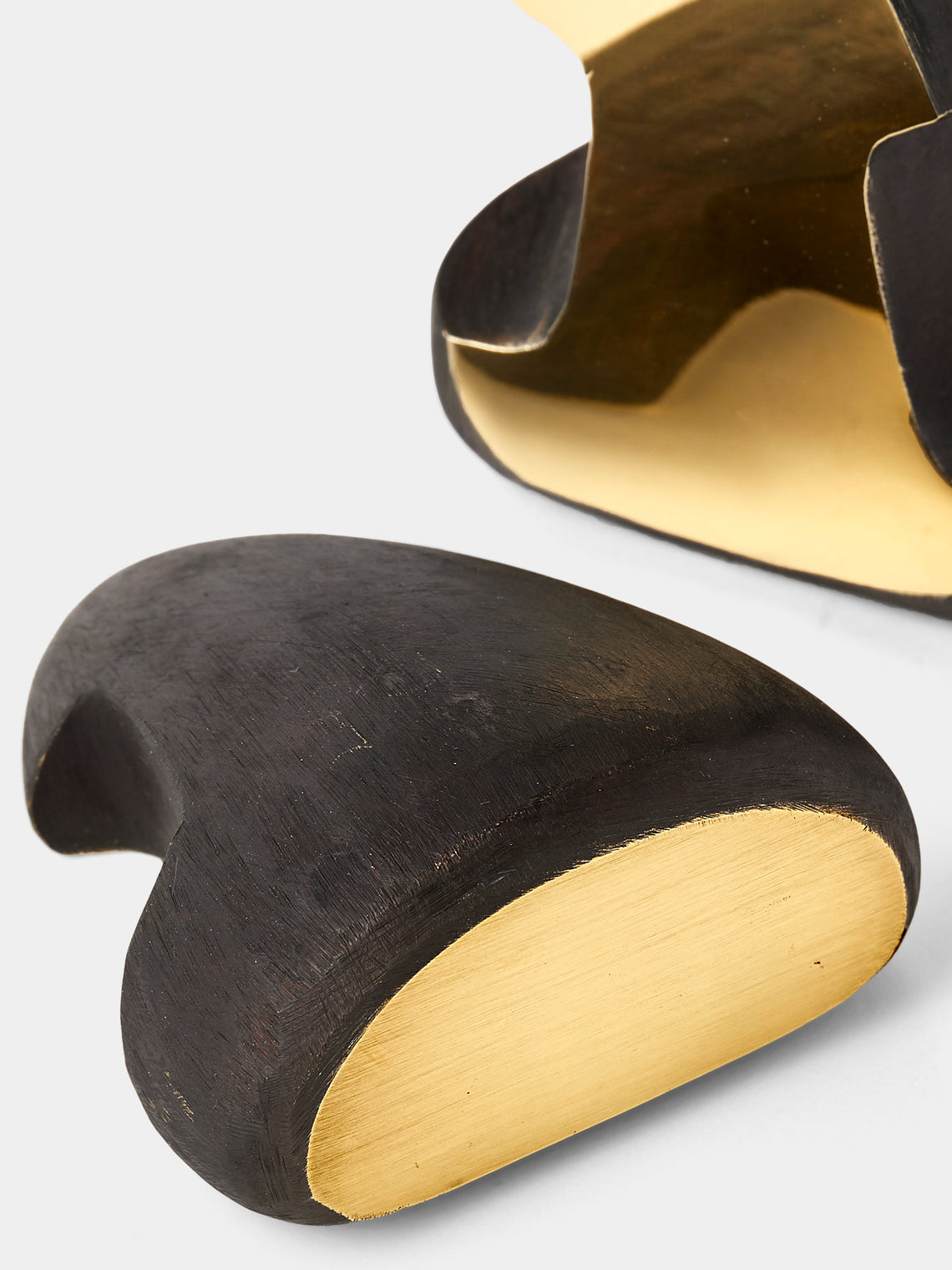 Carl Auböck - Cello Brass Bookends - Black - ABASK