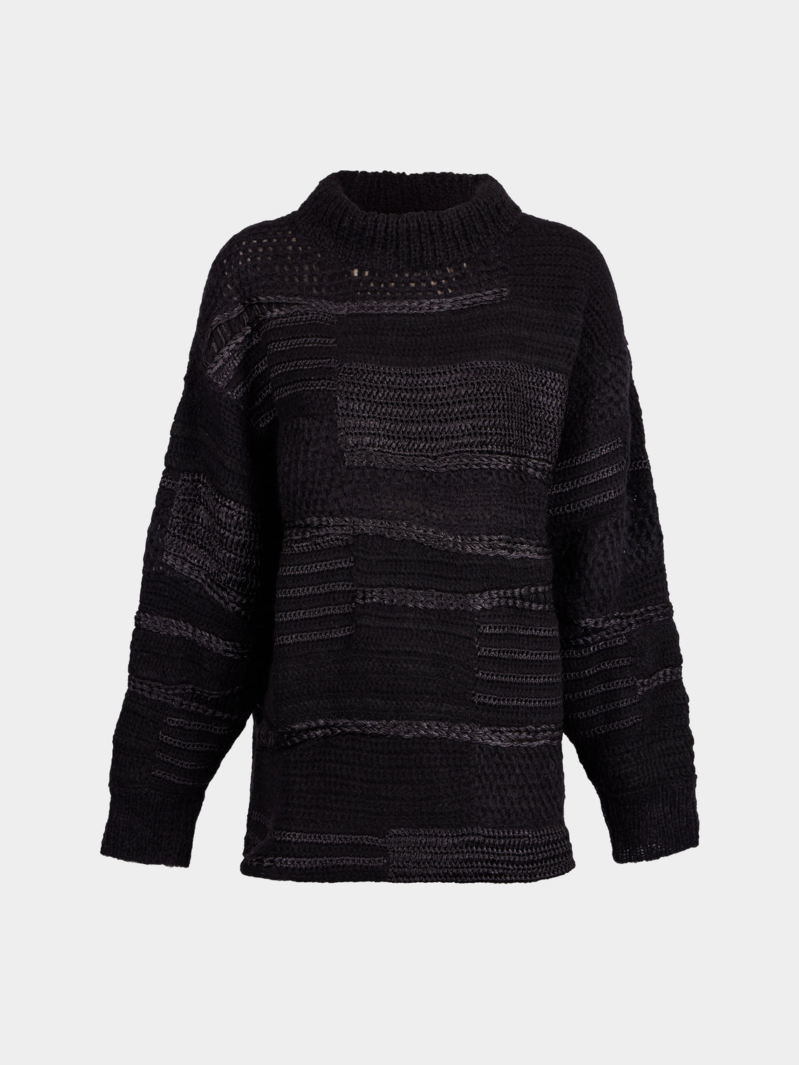 Heirlome - Vida Silk and Cashmere-Blend Sweater | Size: XS - Black - ABASK - 