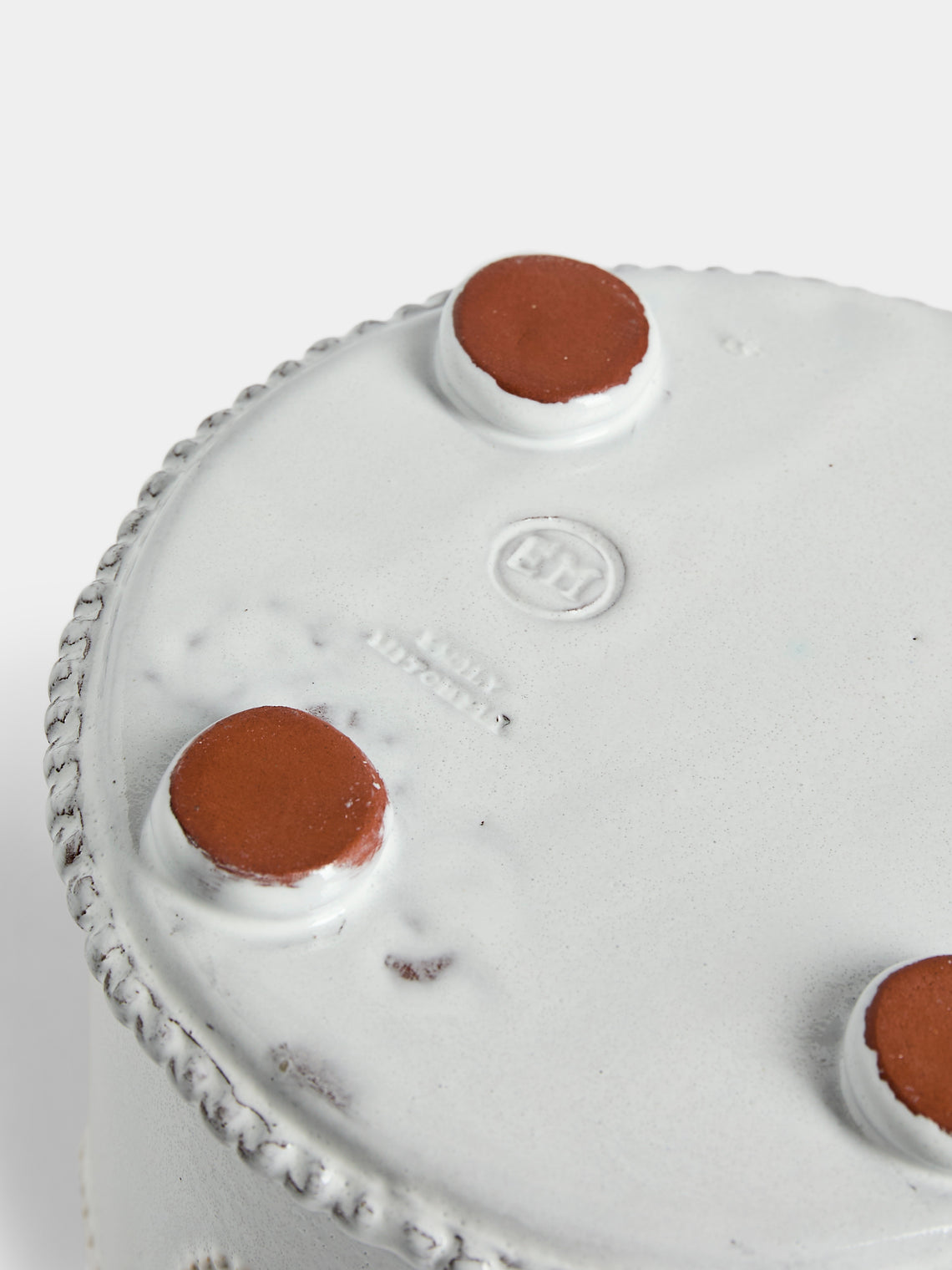 Emily Mitchell - Hand-Built Ceramic Bough Vase - White - ABASK