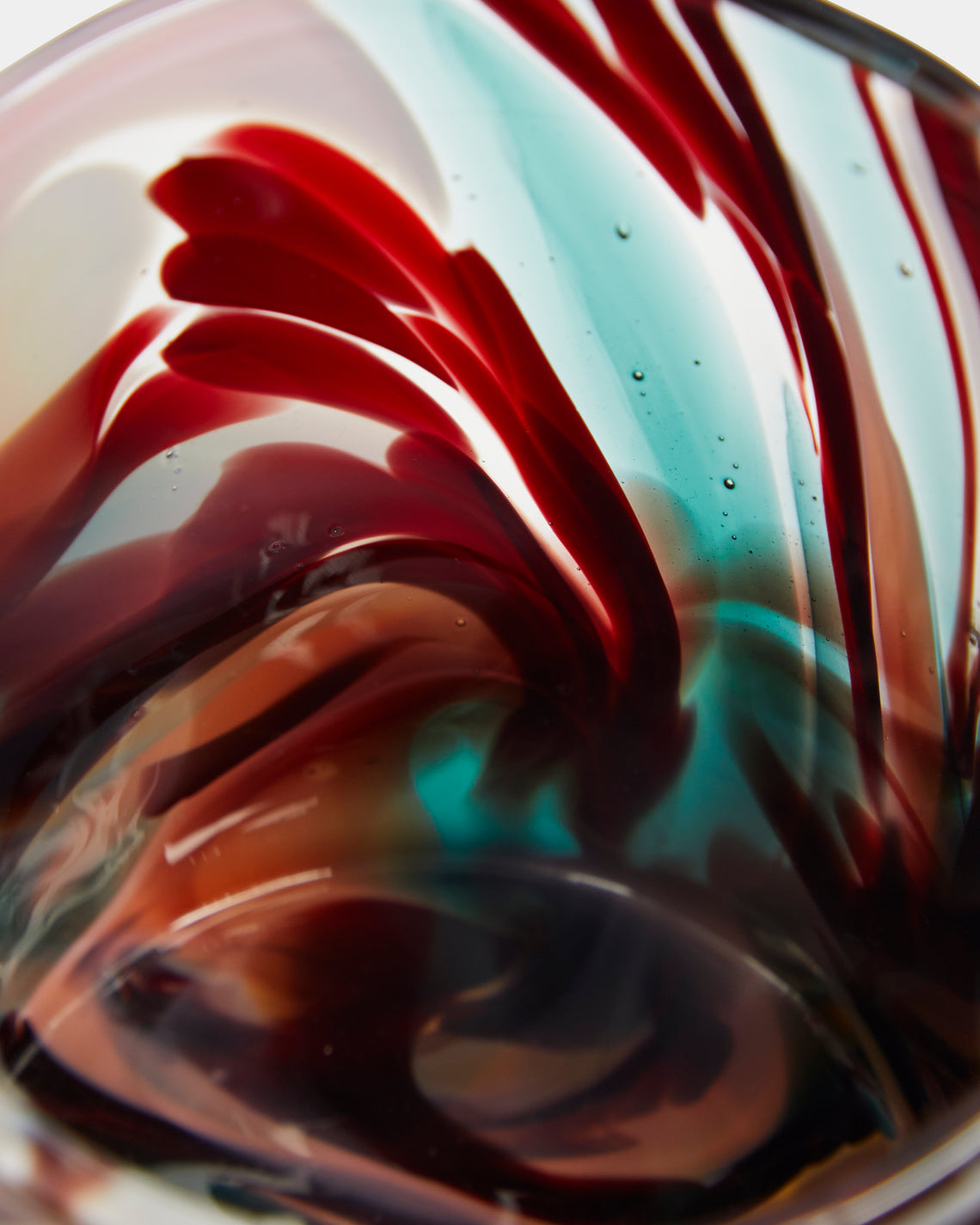 The Glass Studio - Marbled Hand-Blown Glass Tumblers (Set of 2) - Multiple - ABASK