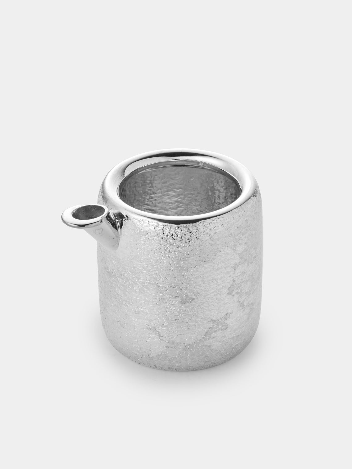 San Lorenzo - 1988 Afra and Tobia Scarpa Engraved Sterling Silver Tea Service (Set of 3) - Silver - ABASK