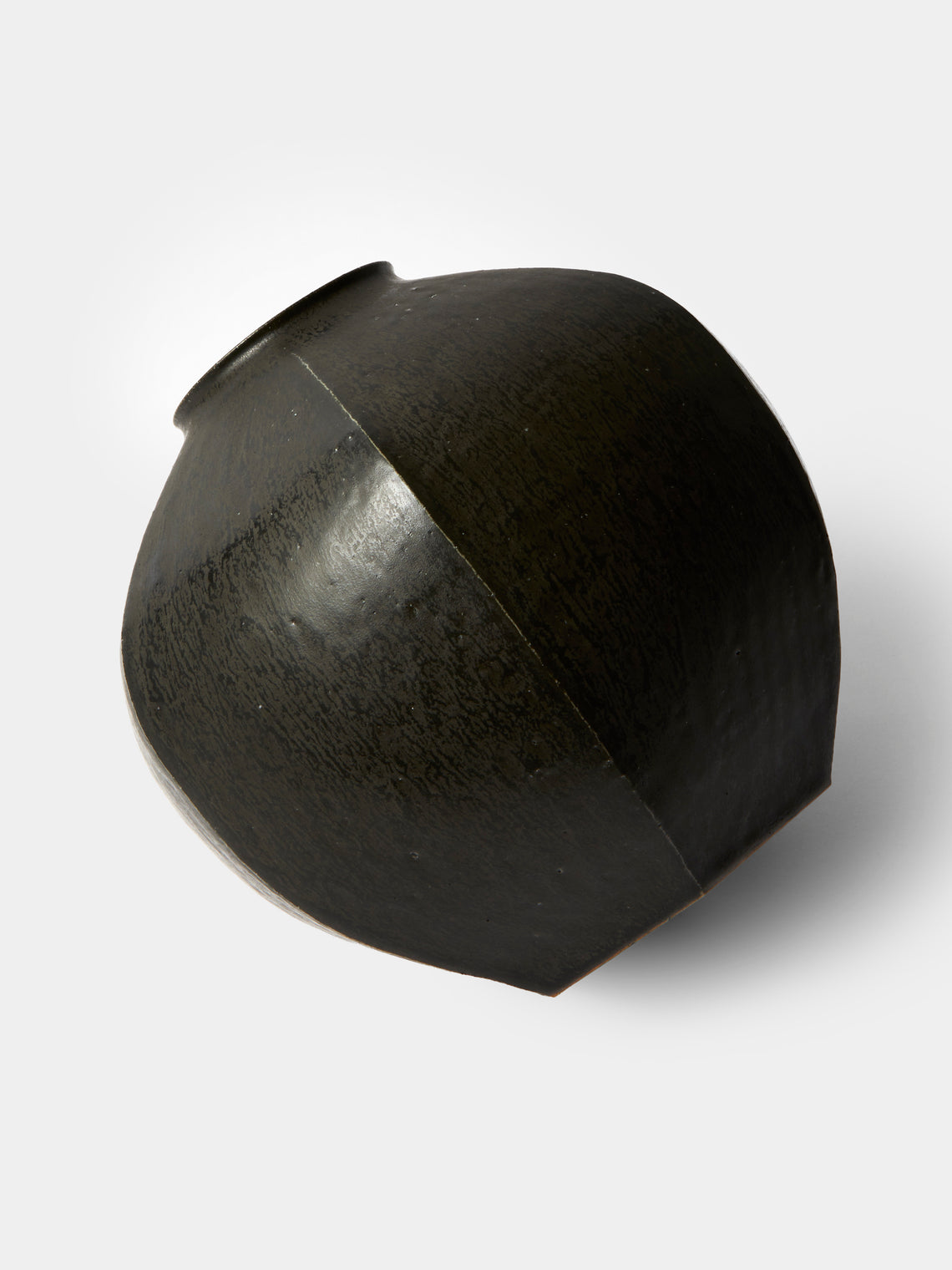 Lee Song-am - Black Clay Vase (10in/26cm) - Black - ABASK