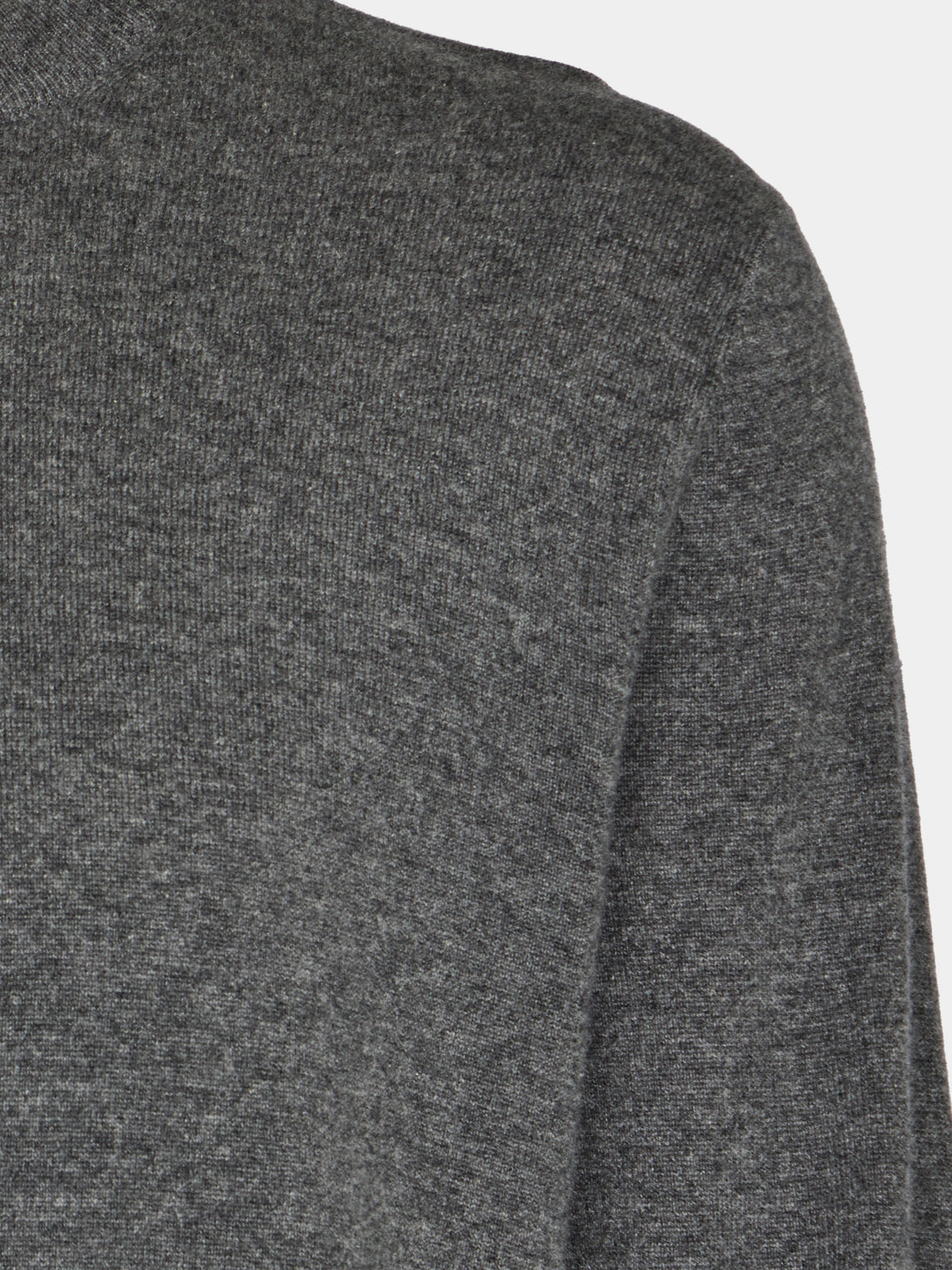 Arch4 - Bene Baby Goat Cashmere Crew-Neck Sweater | Size: M - Gray - ABASK