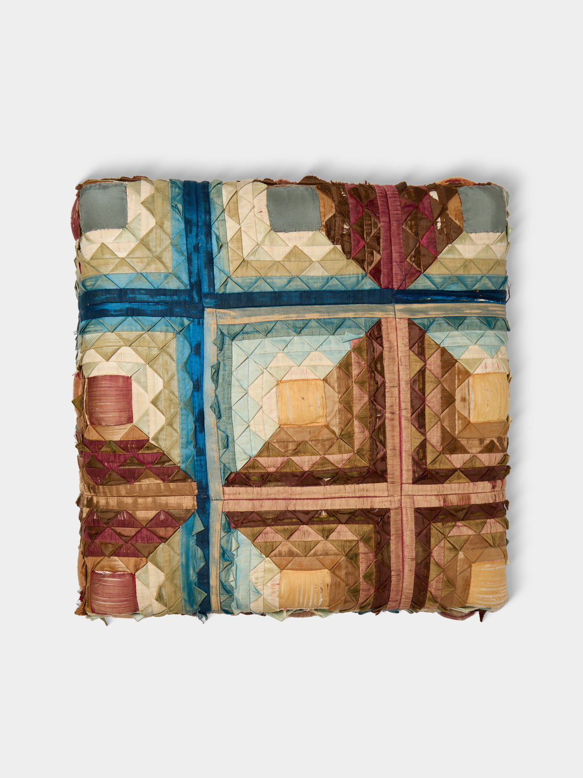 By Walid - 19th-Century Victorian Silk Storage Stool - Multiple - ABASK