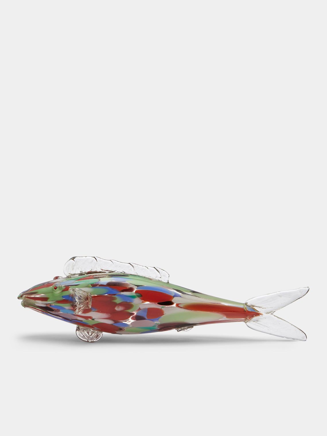 Antique and Vintage - Mid-Century Glass Fish Sculpture - Multiple - ABASK - 